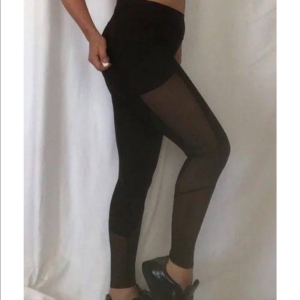 Victoria secret mesh leggings